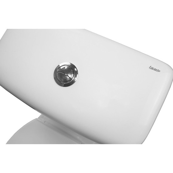 Унитаз-компакт Loranto Lino CS-CT8812 с тонкой крышкой микролифт - фото 8