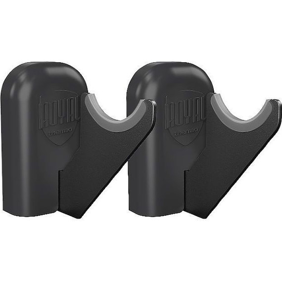 Комплект настенных регулируемых кронштейнов Royal Thermo Design 80 RTD80B, чёрный - фото 