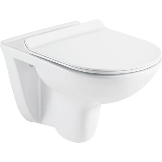 Инсталляция с подвесным унитазом комплект: Ideal Standard Prosys Eco Frame M E233267 с подвесным безободковым унитазом Azario Pavia AZ-2142 сиденье микролифт, крепление - фото 3