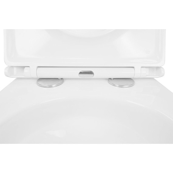 Инсталляция с подвесным унитазом комплект: Ideal Standard Prosys Frame 120 M R020467 с подвесным безободковым унитазом Azario Teramo AZ-0053-UQ3 сиденье микролифт, крепление - фото 8