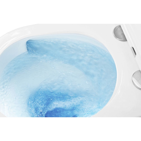 Инсталляция с подвесным унитазом комплект: Ideal Standard Prosys Frame 120 M R020467 с подвесным безободковым унитазом Azario Teramo AZ-0053-UQ3 сиденье микролифт, крепление - фото 10