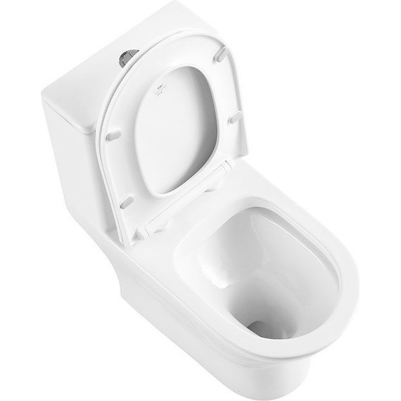 Унитаз-моноблок BelBagno Lounge BB8618CPR-MN/SC с крышкой микролифт - фото 3