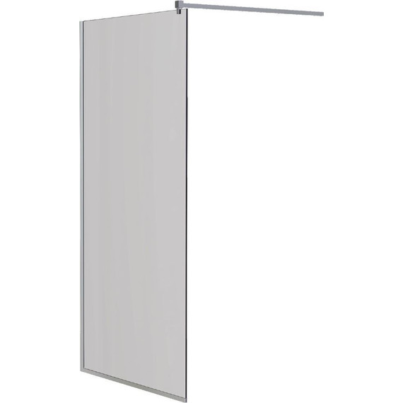 Душевая перегородка Mirsant Walk in 110 см с аксессуарами (стекло 8 мм) хром/прозрачное - фото 5