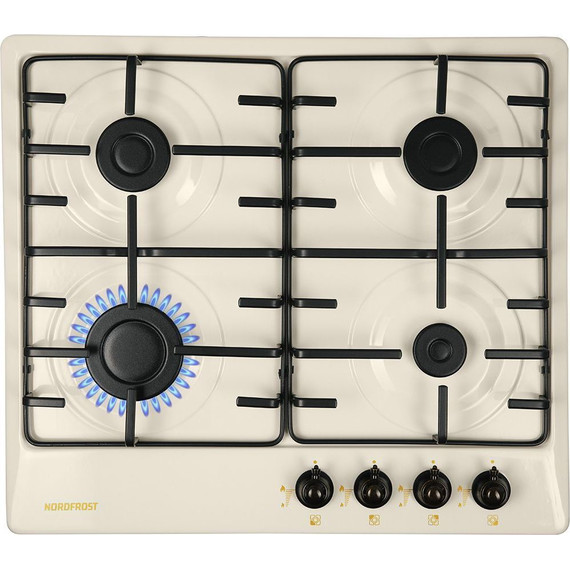 Газовая варочная поверхность NordFrost HS 6040 YR - фото 