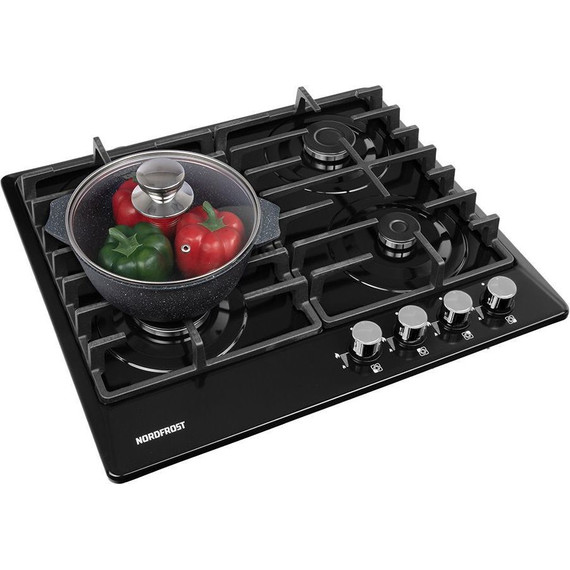 Газовая варочная поверхность NordFrost HS 6041 B - фото 3