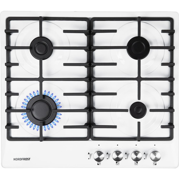Газовая варочная поверхность NordFrost HS 6041 W - фото 
