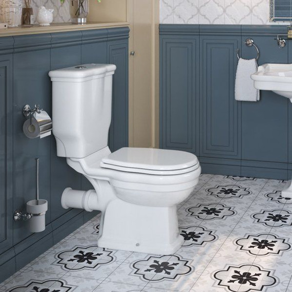 Унитаз-компакт слив горизонтальный BelBagno Boheme BB115CPR - фото 