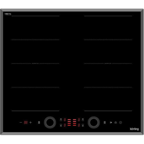 Индукционная варочная поверхность Korting HIB 68700 B Quadro - фото 