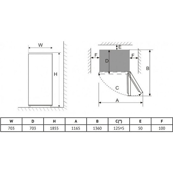Двухкамерный холодильник Korting KNFC 72337 XN - фото 8