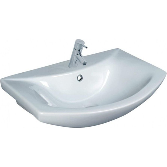 Тумба напольная с раковиной Mirsant Grace 60 см с раковиной Балтика 60, дуб белый (тумба идёт в разобранном виде) - фото 2