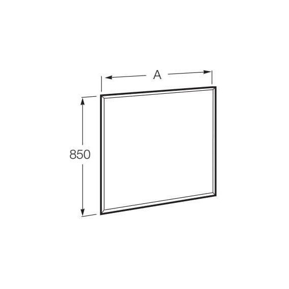 Зеркало Roca Aneto 60 см 812362000 - фото 3