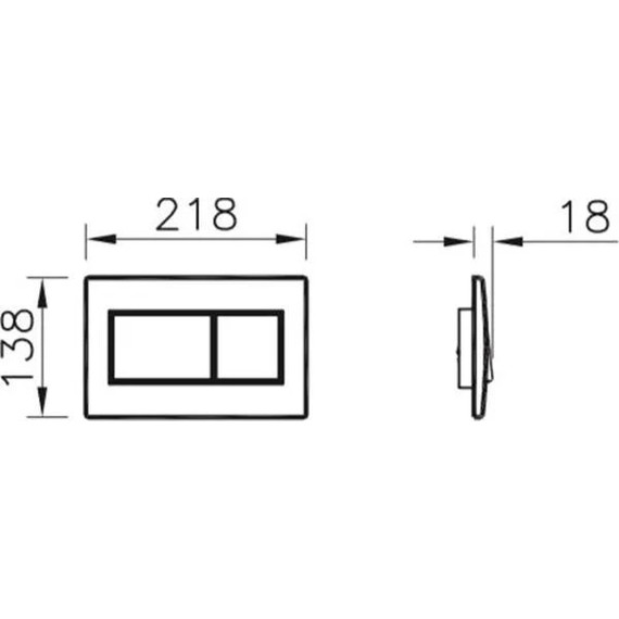 Инсталляция с подвесным унитазом Vitra Norm L-Box 9773B099-7207 - фото 13