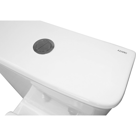 Унитаз-компакт безободковый Azario Anteo Square AZ-1218A с тонкой крышкой микролифт - фото 8