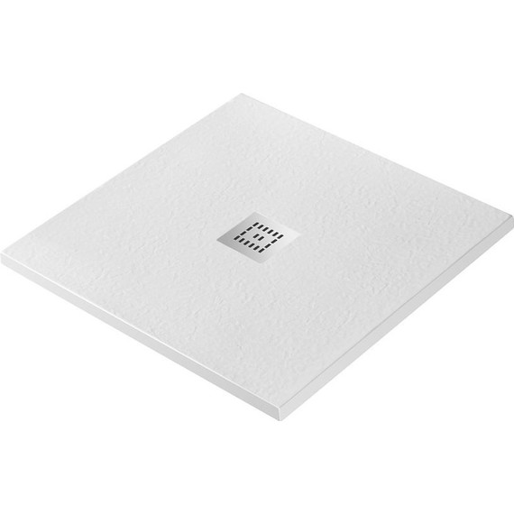 Каменный поддон BelBagno UNO 80х80 см TRAY-MR-UNO-A-80-35-W-CR - фото 2