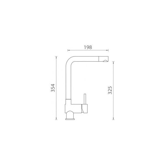 Смеситель для кухни Schock PIA 710381, хром - фото 2