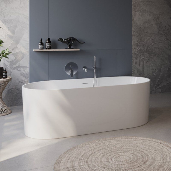 Ванна отдельностоящая BelBagno 170x80 см BB705-1700-800, Размер - мм: 1700х800 - фото 6