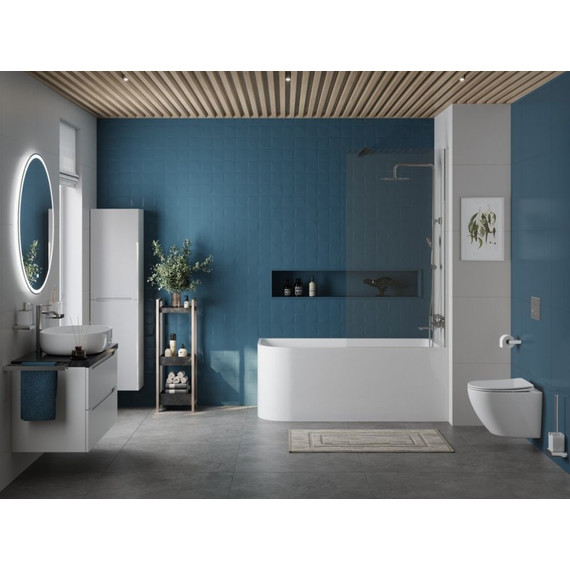 Ванна акриловая BelBagno 170x73 см BB712-1700-730-R - фото 4