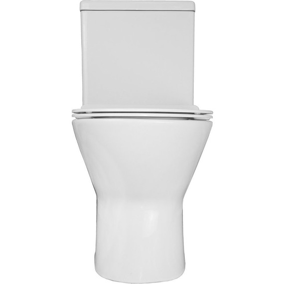 Унитаз-компакт безободковый Azario Mons AZ-76004 с тонкой крышкой микролифт - фото 8