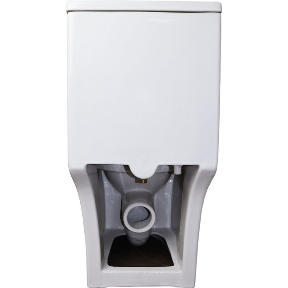 Унитаз-моноблок безободковый с функцией биде Azario Sente AZ-8614B с тонкой крышкой микролифт - фото 10