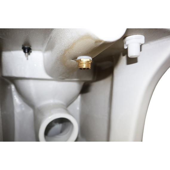 Унитаз-моноблок безободковый с функцией биде Azario Sente AZ-8614B с тонкой крышкой микролифт - фото 11