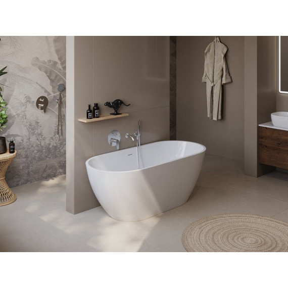 Ванна отдельностоящая BelBagno 140x72 см BB701-1400-720-K, Размер - мм: 1400х700 - фото 6