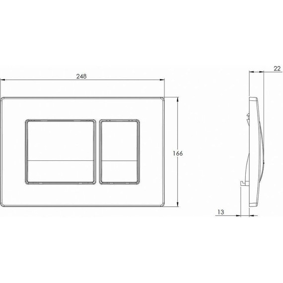 Инсталляция для подвесного унитаза Azario AZ-8010-1000 (кнопка смыва белая AZ-8200-0032) - фото 8