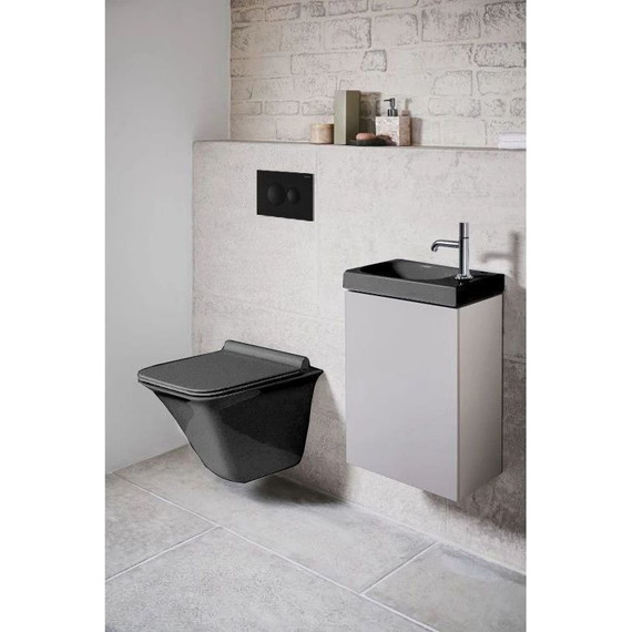 Инсталляция для унитаза Loranto 4501 (кнопка смыва чёрная матовая 7313) - фото 6