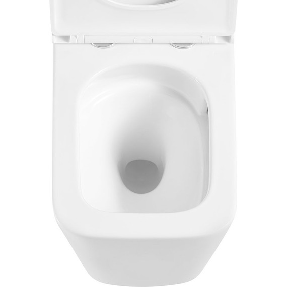 Унитаз подвесной Vincea Q-Line VT1-12T с тонкой крышкой микролифт (Система смыва торнадо) - фото 5