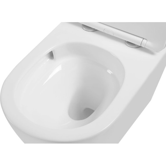 Унитаз подвесной Vincea Globo VT1-14T с тонкой крышкой микролифт (Система смыва торнадо) - фото 4