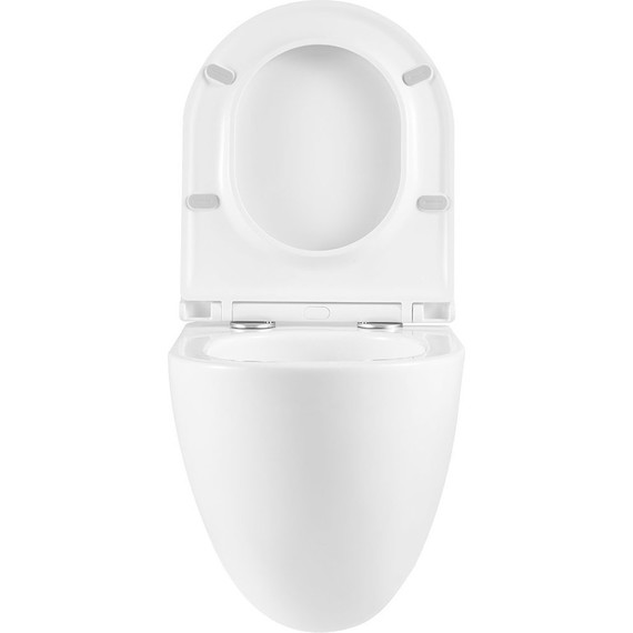 Унитаз подвесной Vincea Bien VT1-51T с тонкой крышкой микролифт (Система смыва торнадо) - фото 11