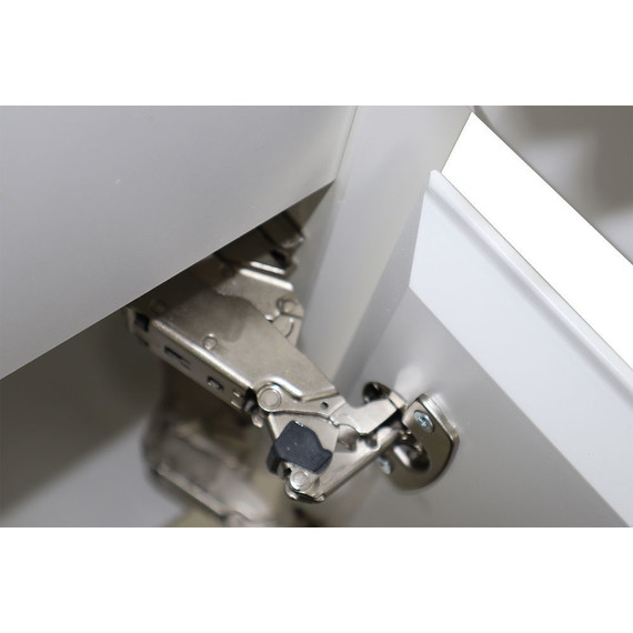 Пенал подвесной Azario Velluto 40 см CS00088605, белый матовый - фото 7