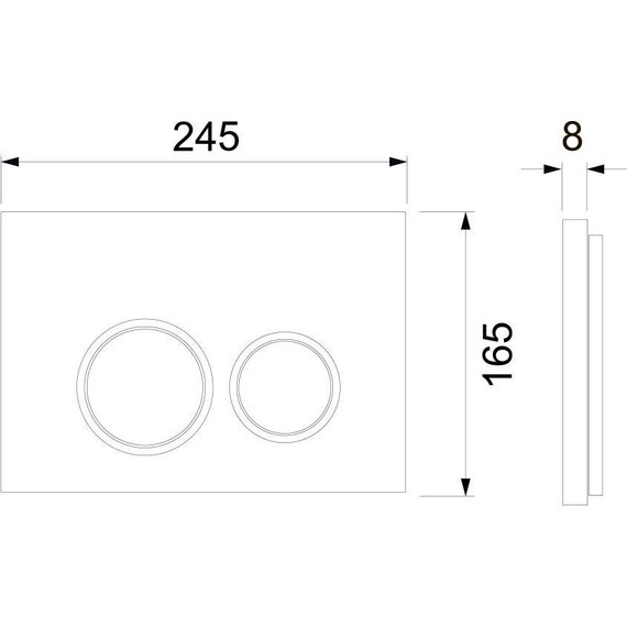 Инсталляция с подвесным унитазом-биде комплект: Tece Spring S955799 сиденье микролифт, кнопка смыва хром - фото 15