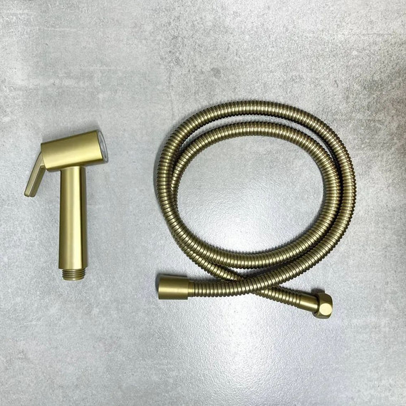 Набор для гигиенического душа Haiba HB5517-5, золото - фото 6