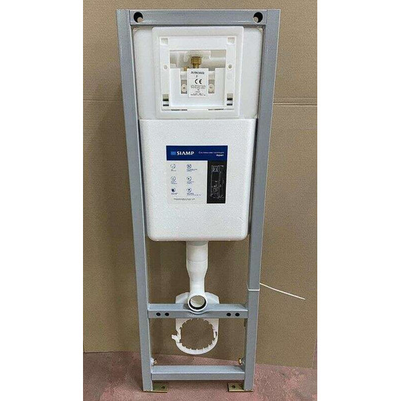 Инсталляция для унитаза Siamp BCM 536 Aqua+ 10011945 (кнопка смыва приобретается отдельно) - фото 3