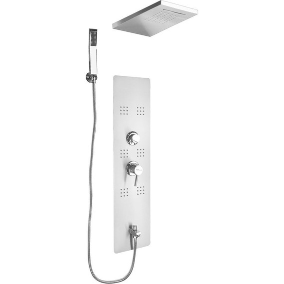 Гидромассажная панель GFmark 5517, сатин - фото 