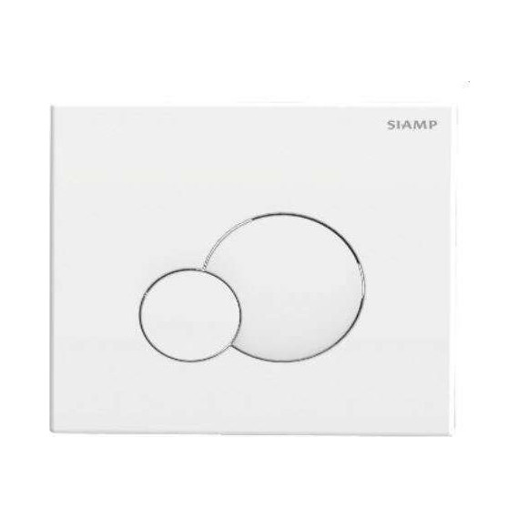 Кнопка смыва Siamp Globe 31184410, белый - фото 
