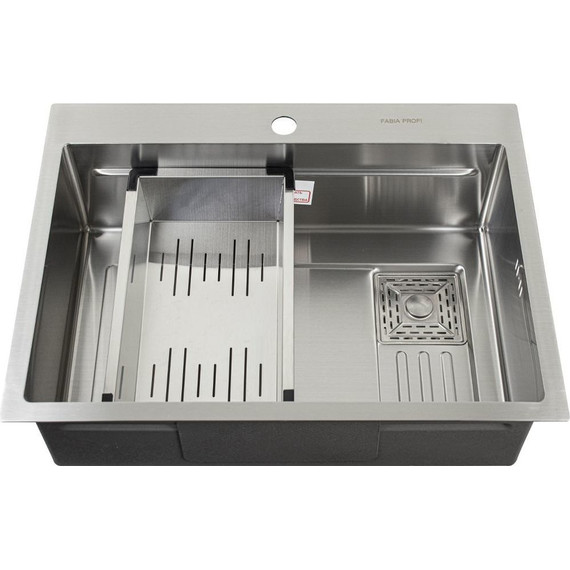 Кухонная мойка Fabia Profi 65505 0.8 мм - фото 