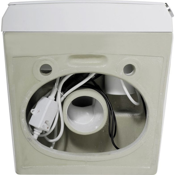 Электронный импульсный унитаз-биде Abber Bequem AC1119S с крышкой микролифт - фото 9