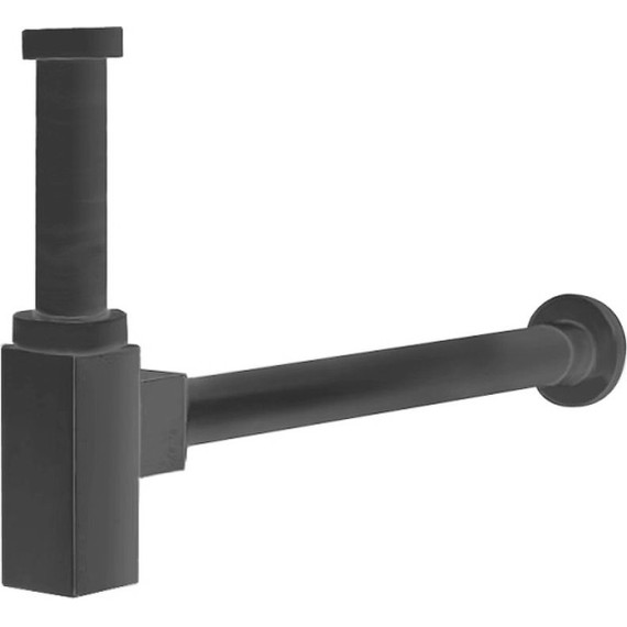 Сифон для раковины Cezares CZR-B-SMQ-NOP, чёрный матовый - фото 