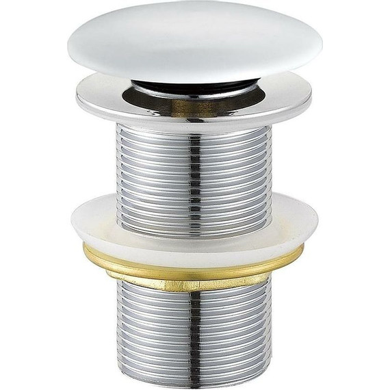 Донный клапан Cezares CZR-SC-Bi, белый глянцевый - фото 