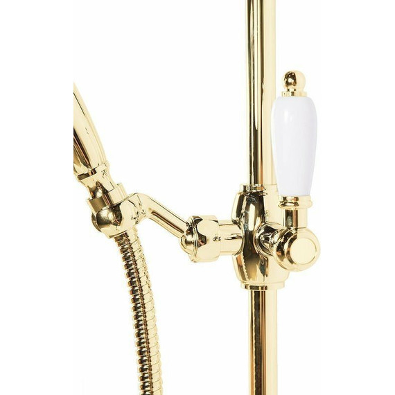 Душевой гарнитур Cezares CZR-U-S-03/24-Bi, золото - фото 3