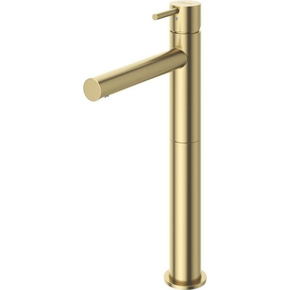 Смеситель для раковины высокий Cezares LEAF-LC1-L-SR, золото, Цвет производителя: золото - фото 