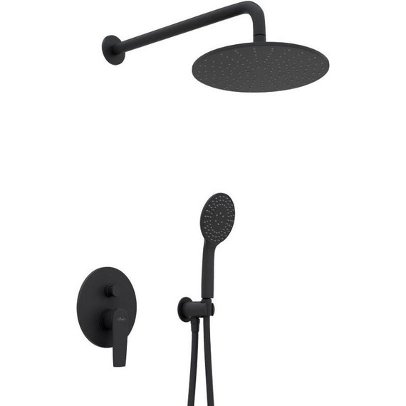 Душевая система для душа Cezares NAUTIC-DSIP-NOP, Цвет производителя: чёрный матовый - фото 