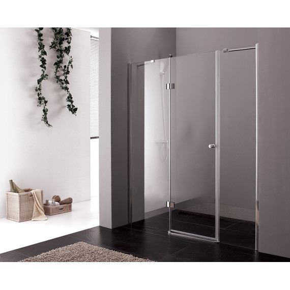 Душевая дверь Cezares 200 см VERONA-W-B-13-100+60/40-C-Cr, хром/прозрачное - фото 