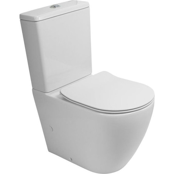 Унитаз-компакт безободковый BelBagno Sfera-tor BB2141CP-TOR (Система смыва торнадо) - фото 15