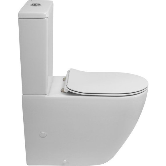 Унитаз-компакт безободковый BelBagno Sfera-tor BB2141CP-TOR (Система смыва торнадо) - фото 16