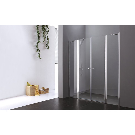 Душевая дверь Cezares 195 см ELENA-W-B-22-200-C-Cr, хром/прозрачное - фото 2