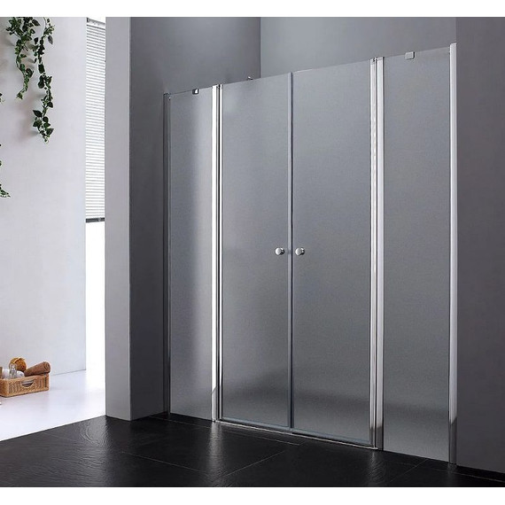 Душевая дверь Cezares 235 см ELENA-W-B-22-240-P-Cr, хром/матовое - фото 2