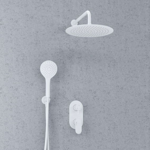 Душевая система для душа WasserKraft A85155, белый - фото 2