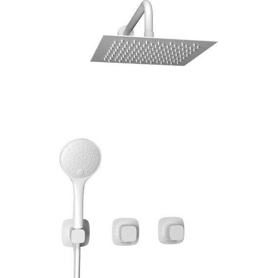 Душевая система для душа WasserKraft Saale 9500 A9551.266.146.254.328.156.155, белый - фото 